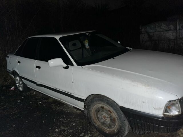 Белый Ауди 80, объемом двигателя 1.8 л и пробегом 3 тыс. км за 1250 $, фото 1 на Automoto.ua