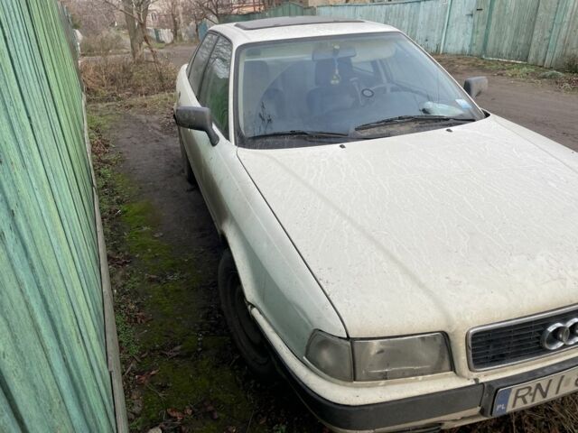 Белый Ауди 80, объемом двигателя 1.9 л и пробегом 300 тыс. км за 2200 $, фото 3 на Automoto.ua