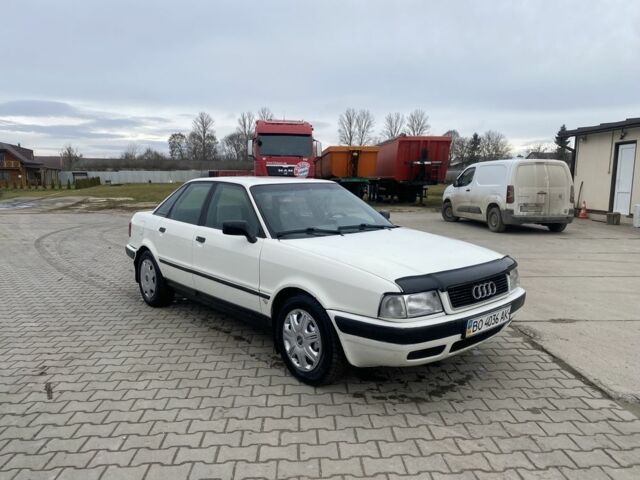 Білий Ауді 80, об'ємом двигуна 1.9 л та пробігом 300 тис. км за 3400 $, фото 6 на Automoto.ua