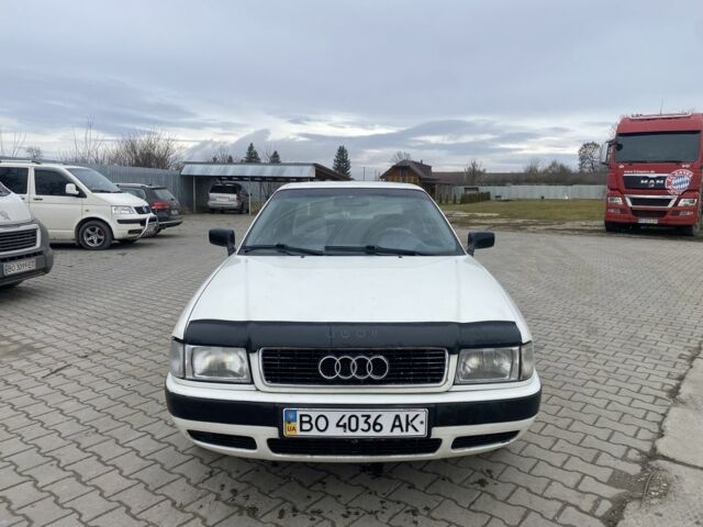 Білий Ауді 80, об'ємом двигуна 1.9 л та пробігом 300 тис. км за 3400 $, фото 1 на Automoto.ua