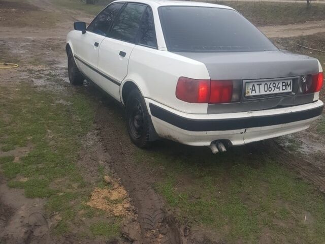 Білий Ауді 80, об'ємом двигуна 1.9 л та пробігом 350 тис. км за 1050 $, фото 2 на Automoto.ua