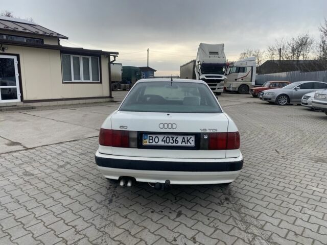 Білий Ауді 80, об'ємом двигуна 1.9 л та пробігом 300 тис. км за 3400 $, фото 3 на Automoto.ua