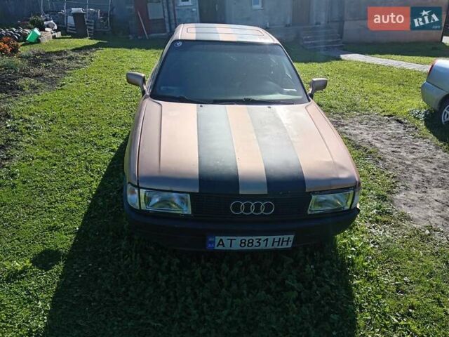 Бежевый Ауди 80, объемом двигателя 1.98 л и пробегом 107 тыс. км за 1200 $, фото 4 на Automoto.ua