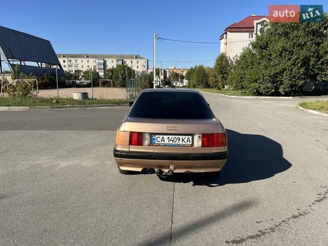Бежевый Ауди 80, объемом двигателя 1.8 л и пробегом 409 тыс. км за 1499 $, фото 5 на Automoto.ua