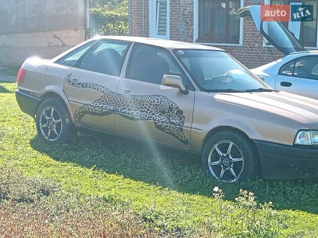 Бежевый Ауди 80, объемом двигателя 1.98 л и пробегом 107 тыс. км за 1200 $, фото 2 на Automoto.ua