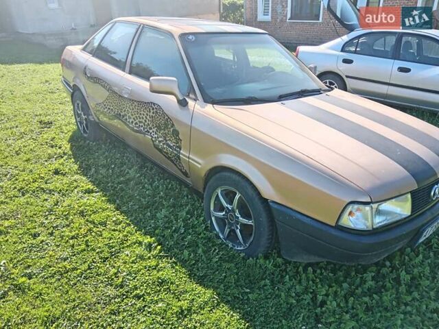 Бежевый Ауди 80, объемом двигателя 1.98 л и пробегом 107 тыс. км за 1200 $, фото 5 на Automoto.ua