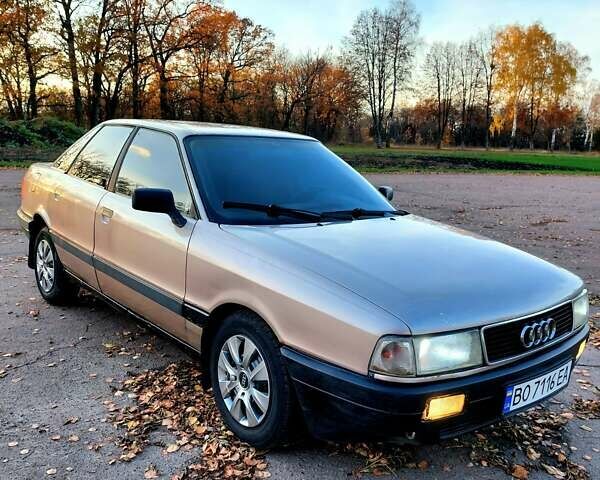 Бежевый Ауди 80, объемом двигателя 1.8 л и пробегом 388 тыс. км за 1500 $, фото 12 на Automoto.ua