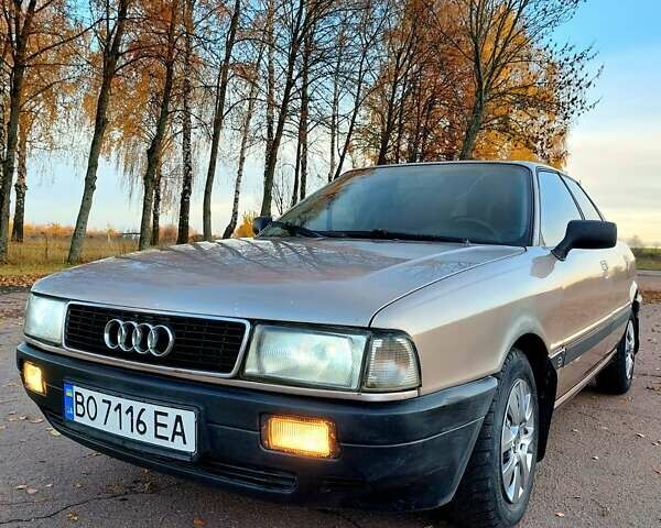 Бежевый Ауди 80, объемом двигателя 1.8 л и пробегом 388 тыс. км за 1500 $, фото 7 на Automoto.ua