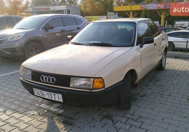 Бежевый Ауди 80, объемом двигателя 1.8 л и пробегом 326 тыс. км за 1550 $, фото 3 на Automoto.ua