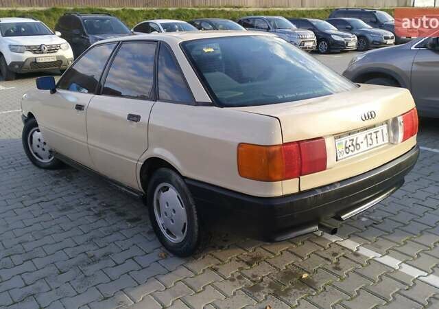 Бежевый Ауди 80, объемом двигателя 1.8 л и пробегом 326 тыс. км за 1550 $, фото 9 на Automoto.ua