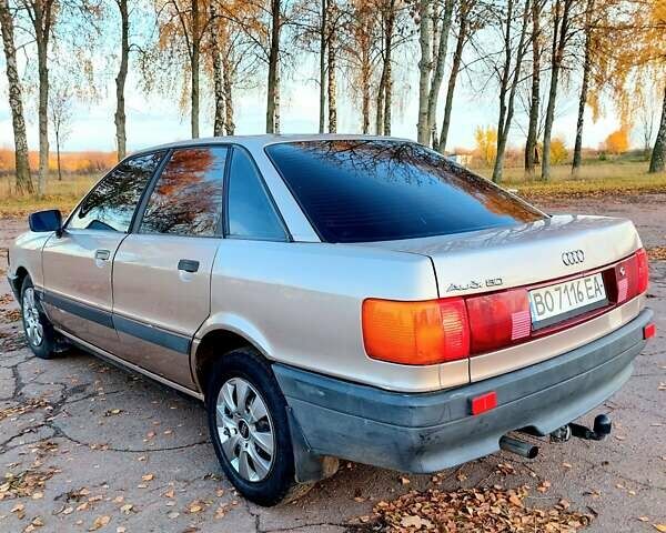 Бежевый Ауди 80, объемом двигателя 1.8 л и пробегом 388 тыс. км за 1500 $, фото 13 на Automoto.ua