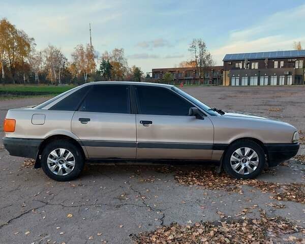 Бежевый Ауди 80, объемом двигателя 1.8 л и пробегом 388 тыс. км за 1500 $, фото 16 на Automoto.ua