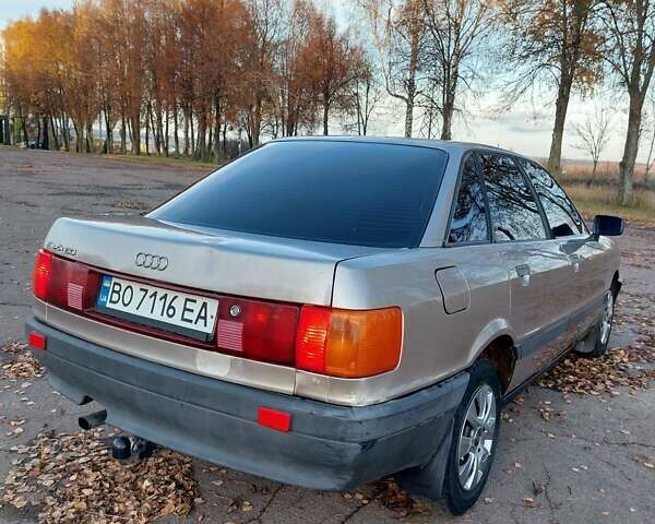 Бежевый Ауди 80, объемом двигателя 1.8 л и пробегом 388 тыс. км за 1500 $, фото 14 на Automoto.ua