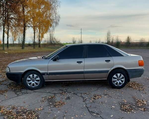 Бежевый Ауди 80, объемом двигателя 1.8 л и пробегом 388 тыс. км за 1500 $, фото 9 на Automoto.ua