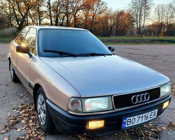 Бежевый Ауди 80, объемом двигателя 1.8 л и пробегом 388 тыс. км за 1500 $, фото 17 на Automoto.ua