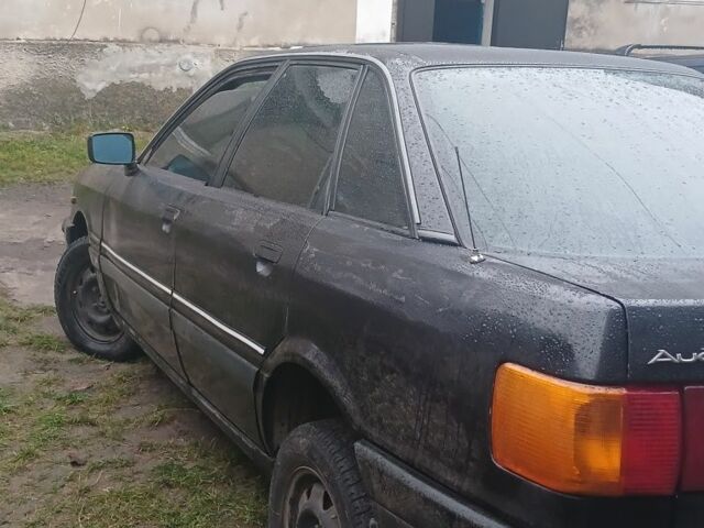 Черный Ауди 80, объемом двигателя 1 л и пробегом 1 тыс. км за 595 $, фото 7 на Automoto.ua