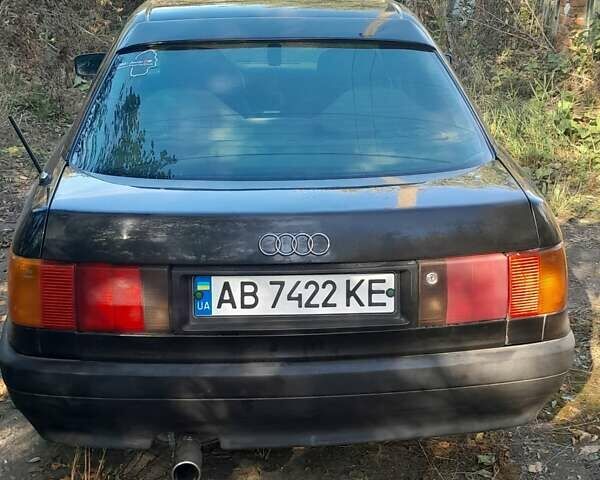 Черный Ауди 80, объемом двигателя 1.78 л и пробегом 420 тыс. км за 2100 $, фото 1 на Automoto.ua