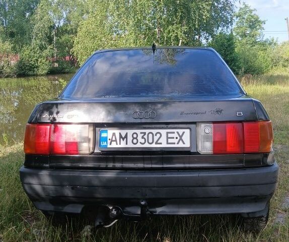 Чорний Ауді 80, об'ємом двигуна 1.8 л та пробігом 500 тис. км за 1500 $, фото 2 на Automoto.ua