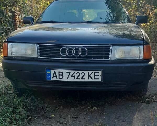 Черный Ауди 80, объемом двигателя 1.78 л и пробегом 420 тыс. км за 2100 $, фото 2 на Automoto.ua