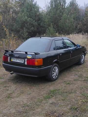 Черный Ауди 80, объемом двигателя 1.6 л и пробегом 360 тыс. км за 2750 $, фото 21 на Automoto.ua