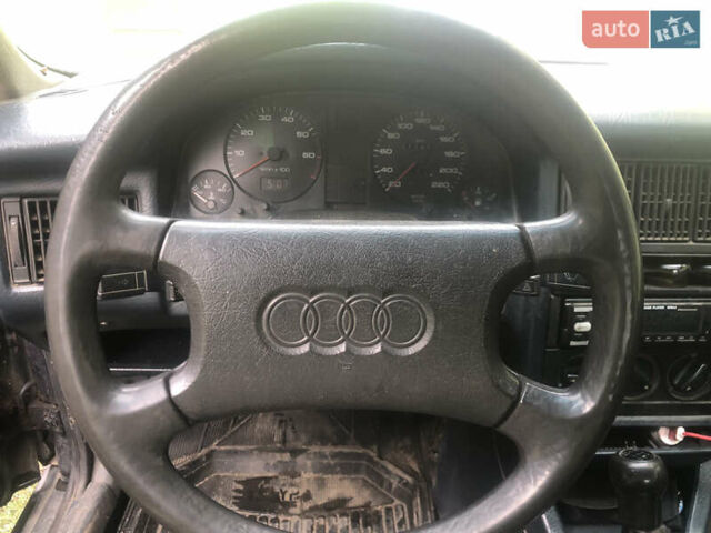 Черный Ауди 80, объемом двигателя 1.6 л и пробегом 300 тыс. км за 2000 $, фото 13 на Automoto.ua
