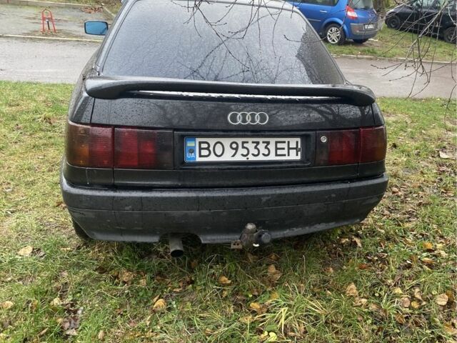 Чорний Ауді 80, об'ємом двигуна 1.8 л та пробігом 300 тис. км за 2700 $, фото 3 на Automoto.ua