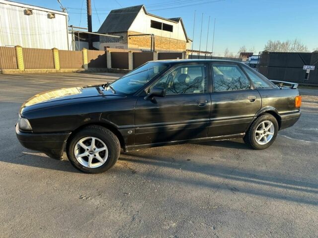 Чорний Ауді 80, об'ємом двигуна 1.8 л та пробігом 337 тис. км за 1050 $, фото 3 на Automoto.ua