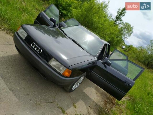 Черный Ауди 80, объемом двигателя 1.8 л и пробегом 320 тыс. км за 2500 $, фото 14 на Automoto.ua