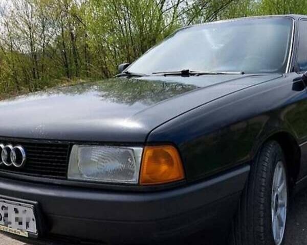 Черный Ауди 80, объемом двигателя 1.8 л и пробегом 320 тыс. км за 2500 $, фото 10 на Automoto.ua
