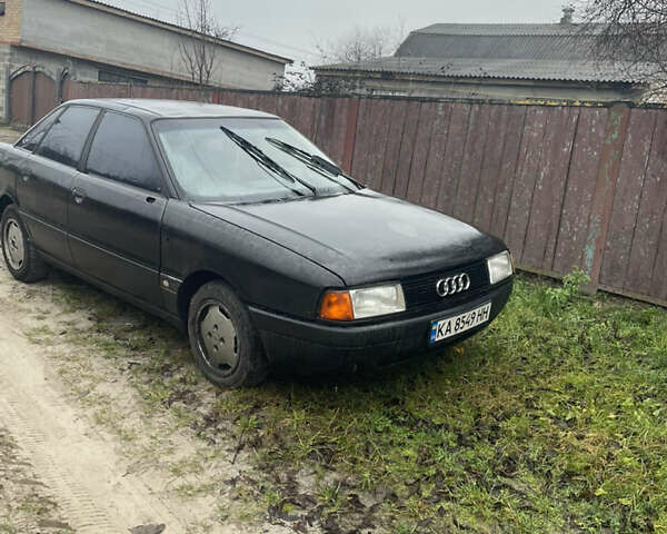 Чорний Ауді 80, об'ємом двигуна 2 л та пробігом 415 тис. км за 1800 $, фото 1 на Automoto.ua
