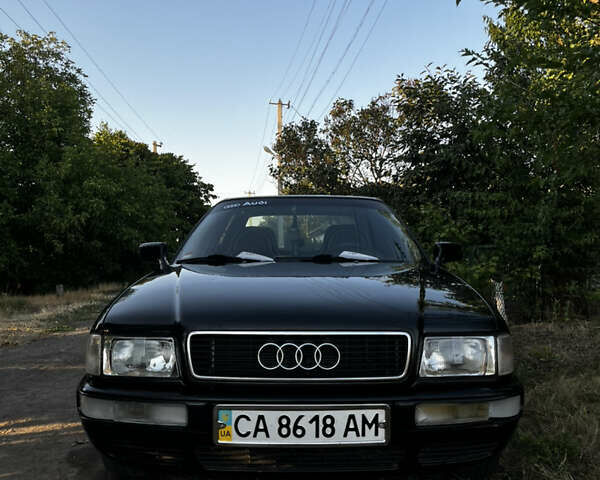 Черный Ауди 80, объемом двигателя 2.8 л и пробегом 208 тыс. км за 2300 $, фото 4 на Automoto.ua