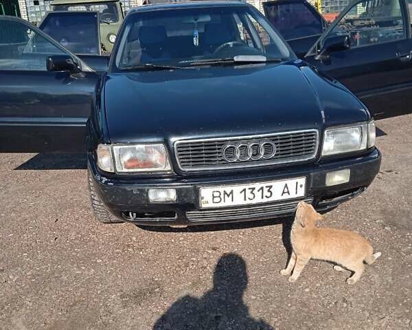 Черный Ауди 80, объемом двигателя 2 л и пробегом 300 тыс. км за 3500 $, фото 3 на Automoto.ua