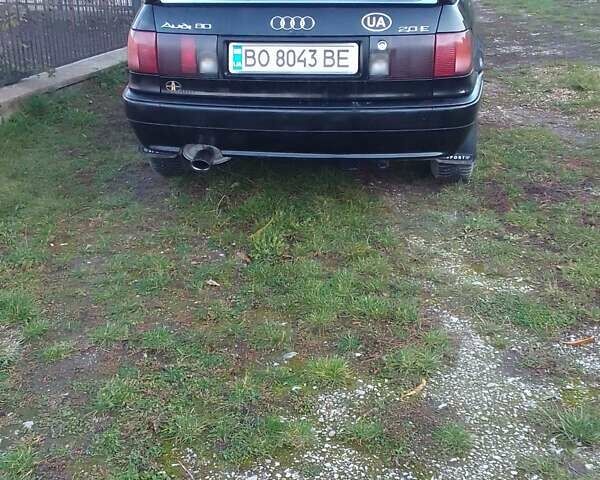 Чорний Ауді 80, об'ємом двигуна 2 л та пробігом 293 тис. км за 2933 $, фото 45 на Automoto.ua