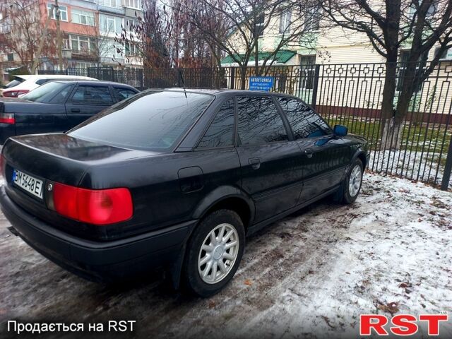 Черный Ауди 80, объемом двигателя 2.8 л и пробегом 300 тыс. км за 2800 $, фото 5 на Automoto.ua