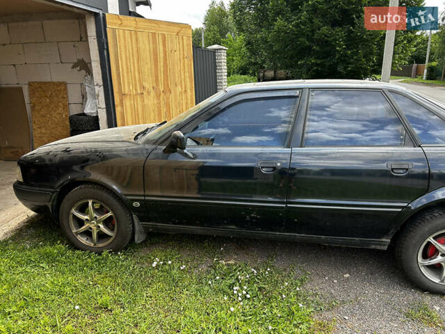 Чорний Ауді 80, об'ємом двигуна 2 л та пробігом 230 тис. км за 3500 $, фото 1 на Automoto.ua