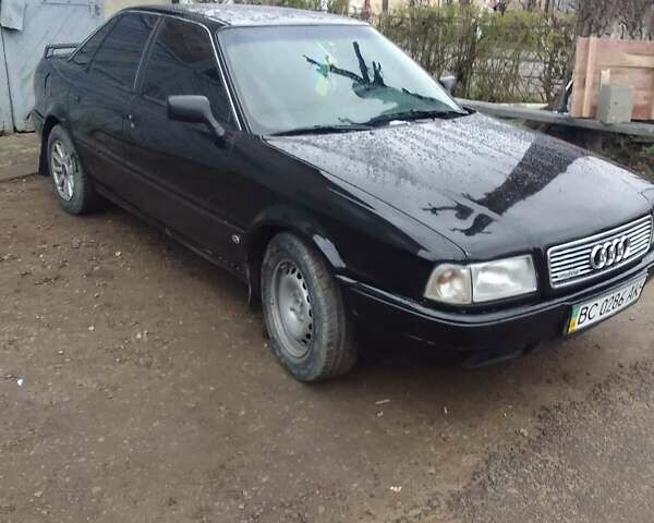 Черный Ауди 80, объемом двигателя 2.3 л и пробегом 170 тыс. км за 2500 $, фото 2 на Automoto.ua