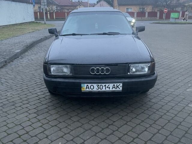 Чорний Ауді 80, об'ємом двигуна 1.8 л та пробігом 260 тис. км за 1250 $, фото 1 на Automoto.ua