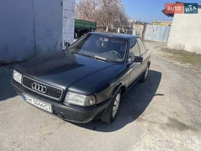 Черный Ауди 80, объемом двигателя 2 л и пробегом 310 тыс. км за 2500 $, фото 5 на Automoto.ua