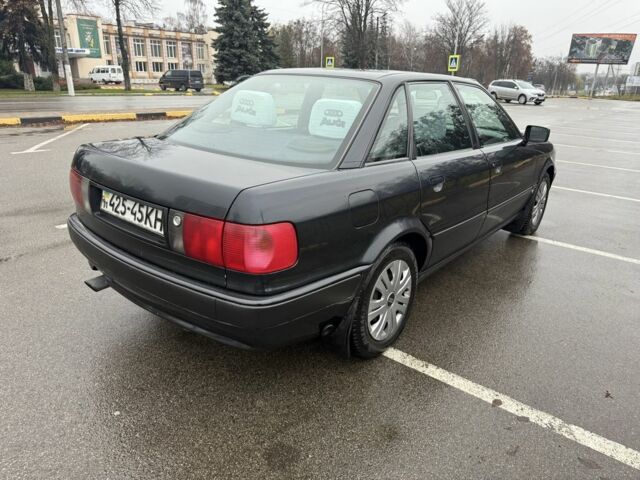 Черный Ауди 80, объемом двигателя 2 л и пробегом 320 тыс. км за 2600 $, фото 2 на Automoto.ua