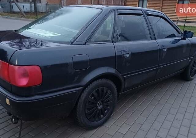 Черный Ауди 80, объемом двигателя 2 л и пробегом 240 тыс. км за 2200 $, фото 16 на Automoto.ua
