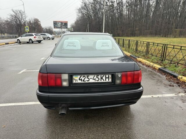 Черный Ауди 80, объемом двигателя 2 л и пробегом 320 тыс. км за 2600 $, фото 3 на Automoto.ua