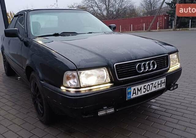 Черный Ауди 80, объемом двигателя 2 л и пробегом 240 тыс. км за 2200 $, фото 7 на Automoto.ua