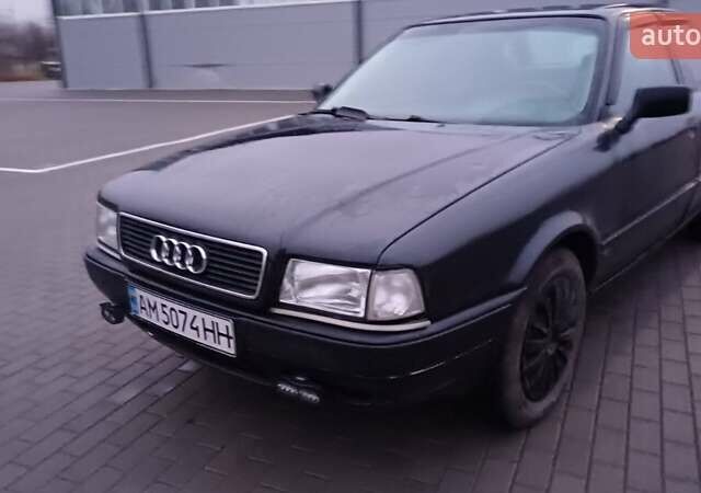 Черный Ауди 80, объемом двигателя 2 л и пробегом 240 тыс. км за 2200 $, фото 18 на Automoto.ua