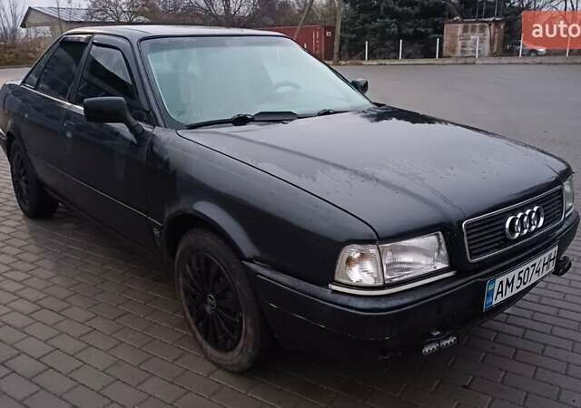 Черный Ауди 80, объемом двигателя 2 л и пробегом 240 тыс. км за 2200 $, фото 19 на Automoto.ua