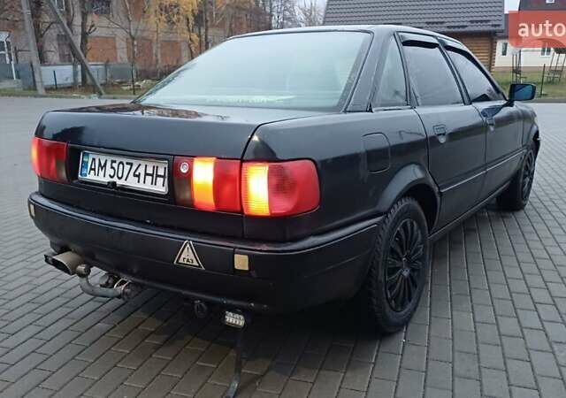 Черный Ауди 80, объемом двигателя 2 л и пробегом 240 тыс. км за 2200 $, фото 31 на Automoto.ua