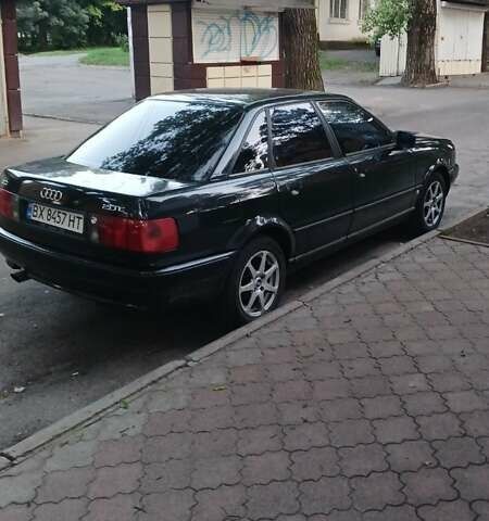 Черный Ауди 80, объемом двигателя 1.98 л и пробегом 310 тыс. км за 2300 $, фото 3 на Automoto.ua
