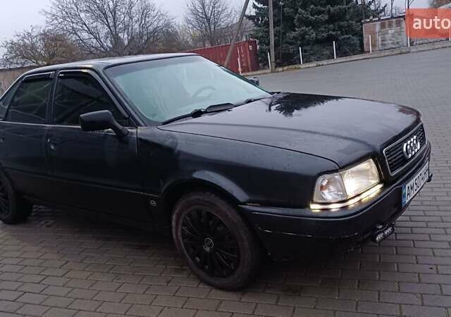 Черный Ауди 80, объемом двигателя 2 л и пробегом 240 тыс. км за 2200 $, фото 24 на Automoto.ua
