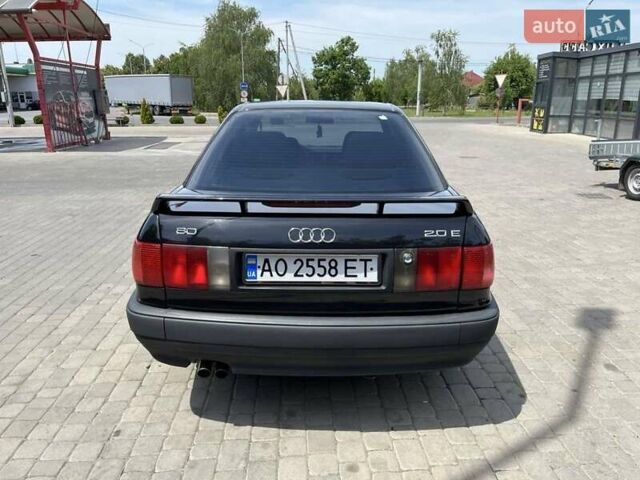 Ауди 80 1994 в Мукачеве на Automoto.ua Черный Ауди 80, объемом двигателя 2 л и пробегом 376 тыс. км за 2500 $, фото 2 на Automoto.ua