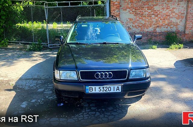 Чорний Ауді 80, об'ємом двигуна 2 л та пробігом 285 тис. км за 4999 $, фото 1 на Automoto.ua