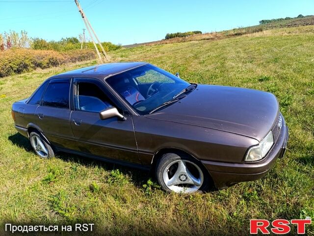 Коричневый Ауди 80, объемом двигателя 1.8 л и пробегом 0 тыс. км за 1700 $, фото 1 на Automoto.ua